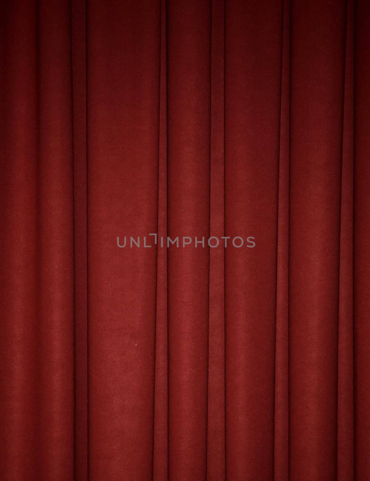 Deep red draped background