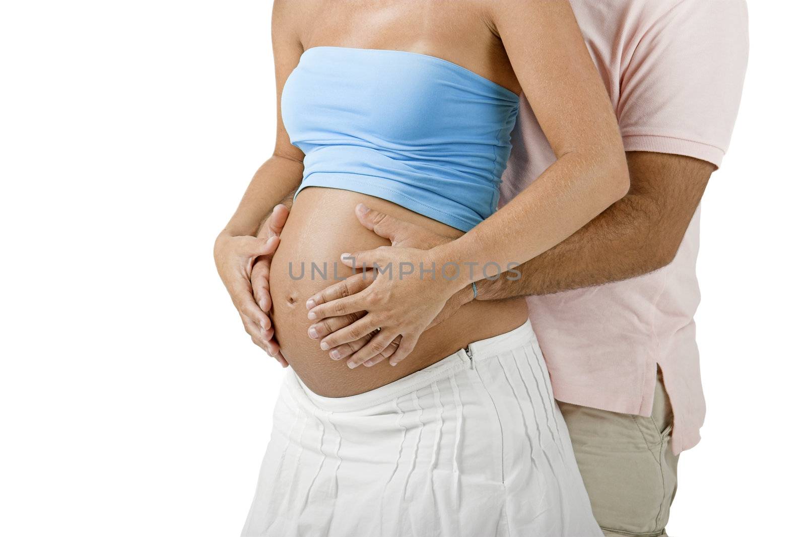 Couple expecting a baby by Iko