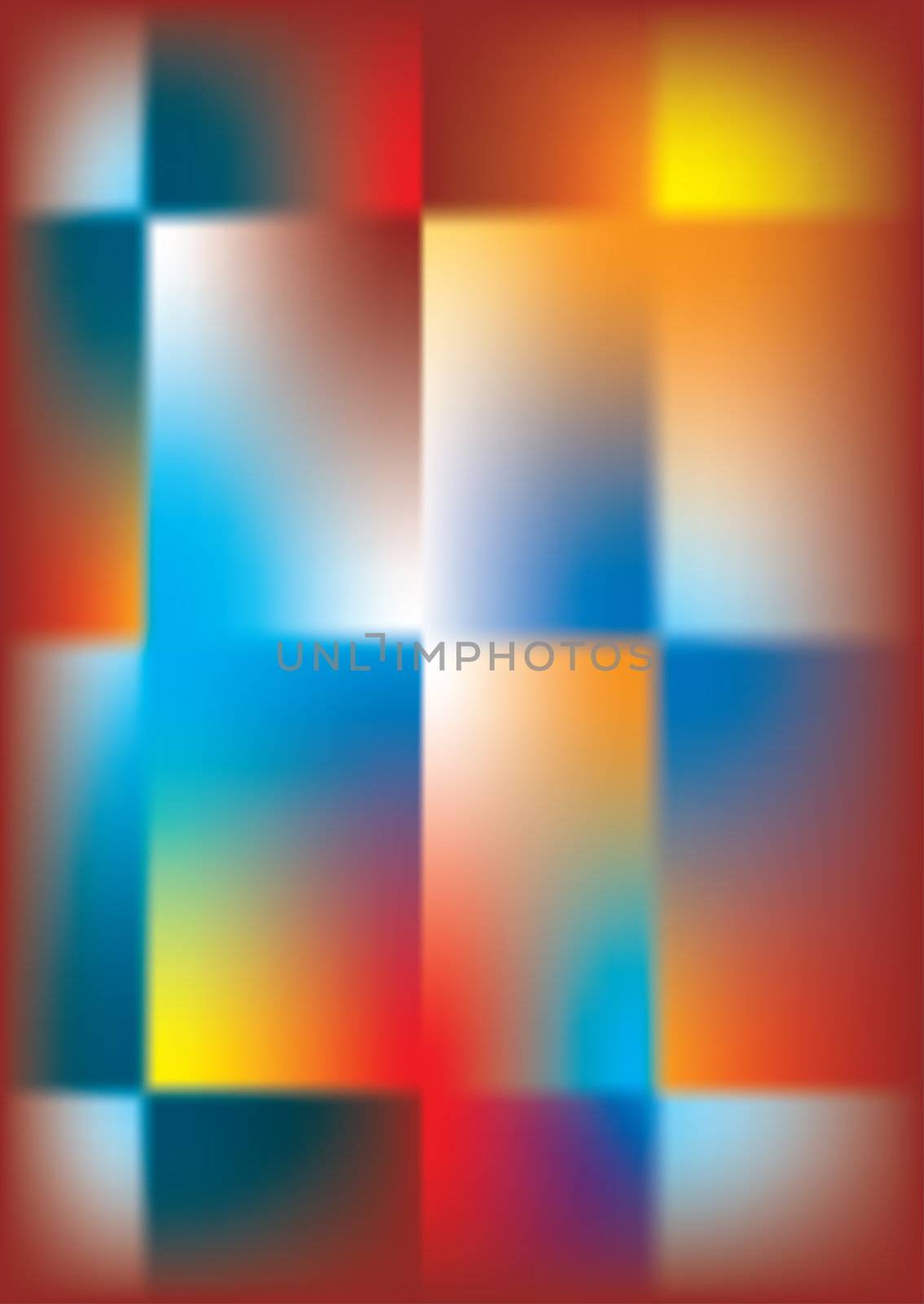 Abstract Background multicolor, cross and square