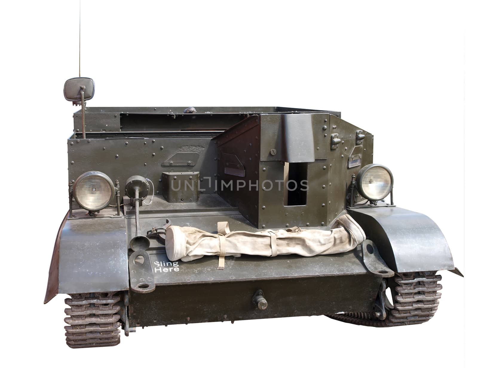 Old Bren Gun Carrier by MargoJH