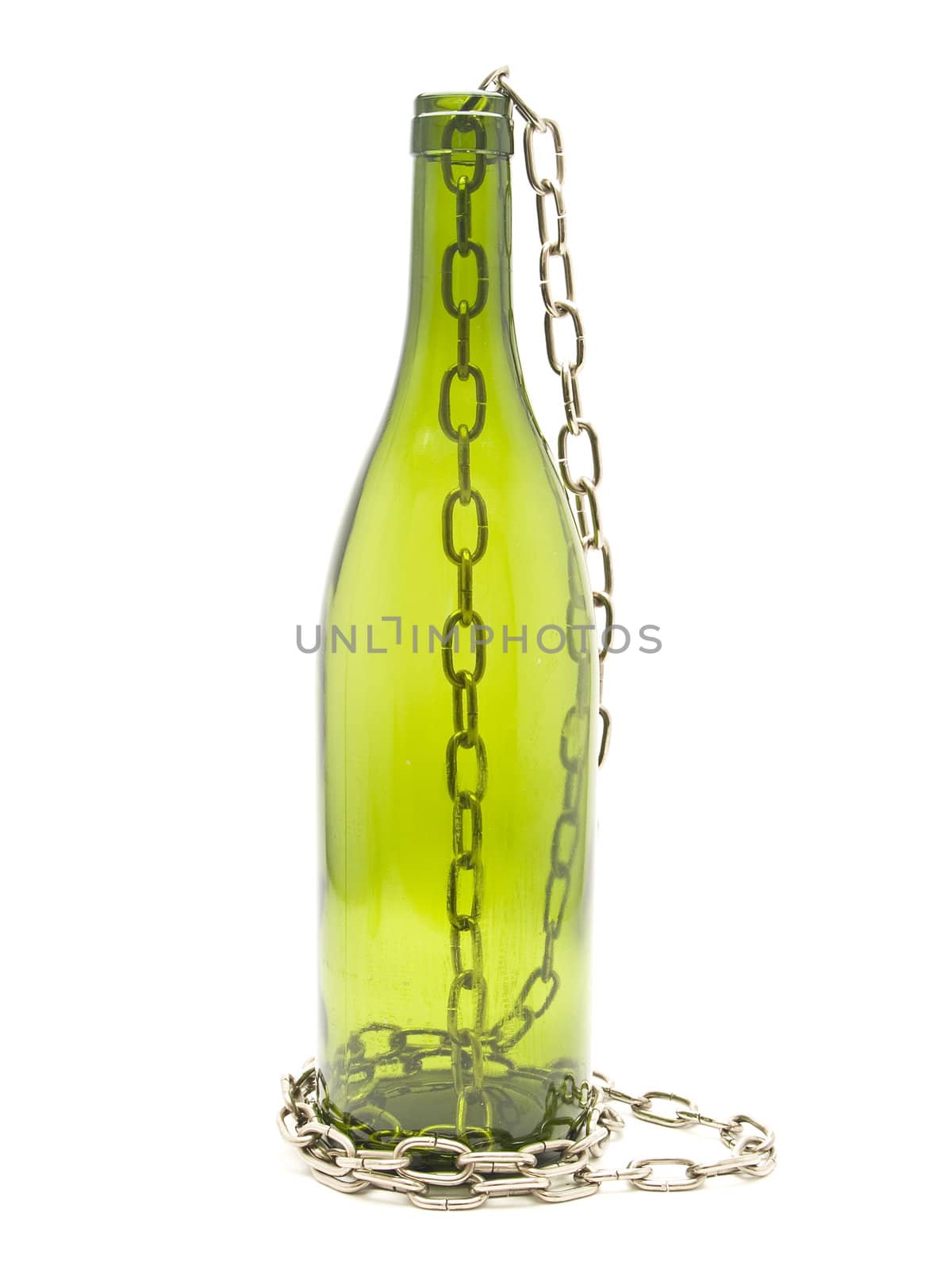 bottle chained by lauria