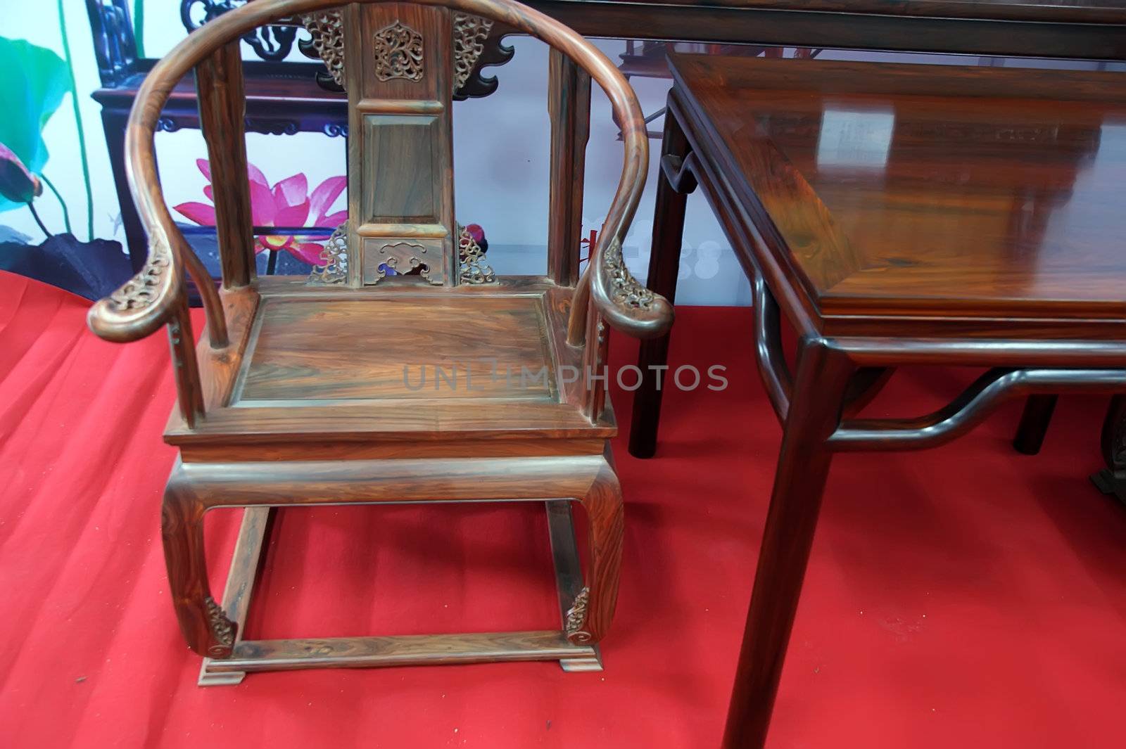 The typical pattern of Chinese ancient furniture