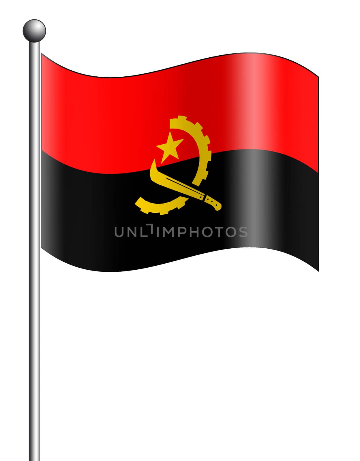Angola Flag