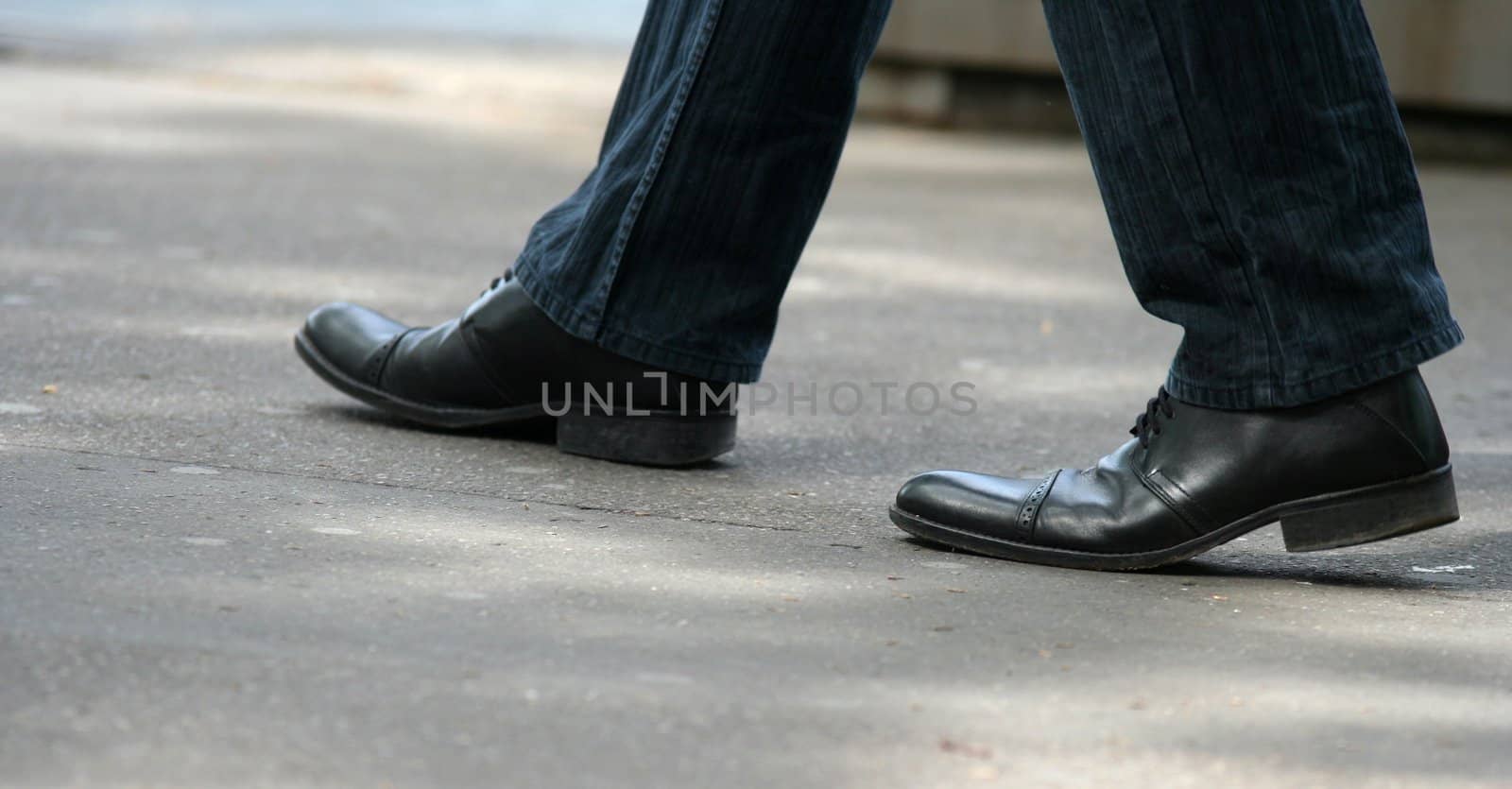 Walking man shoes by gautier