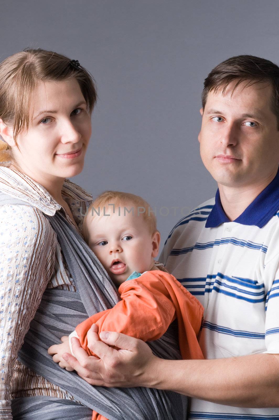 The daddy, mum and I - such here family