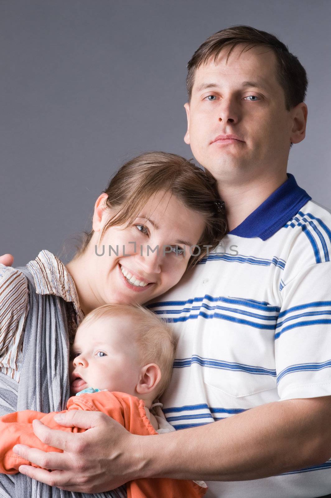 The daddy, mum and I - such here family