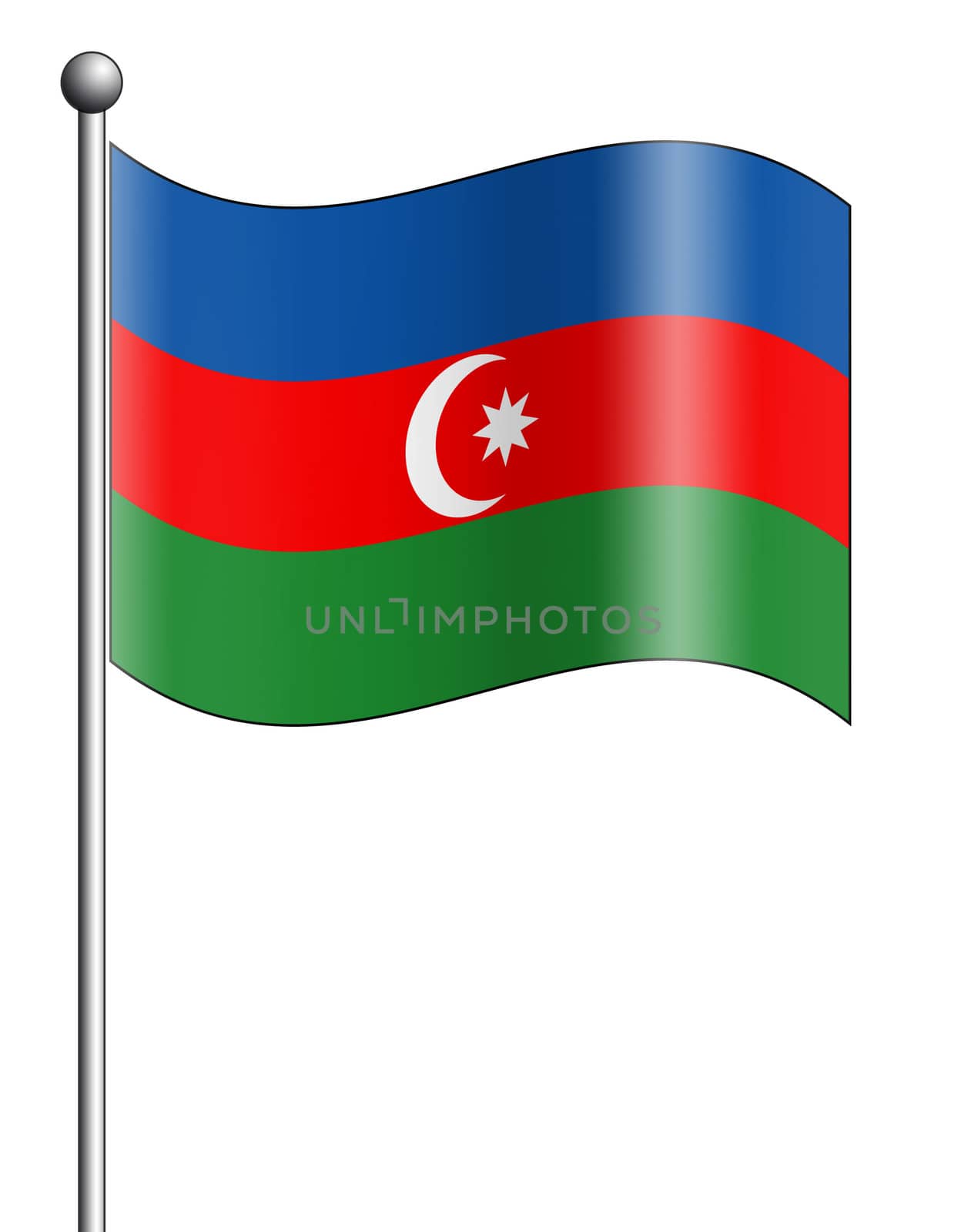 Azerbaijan - Flag Series