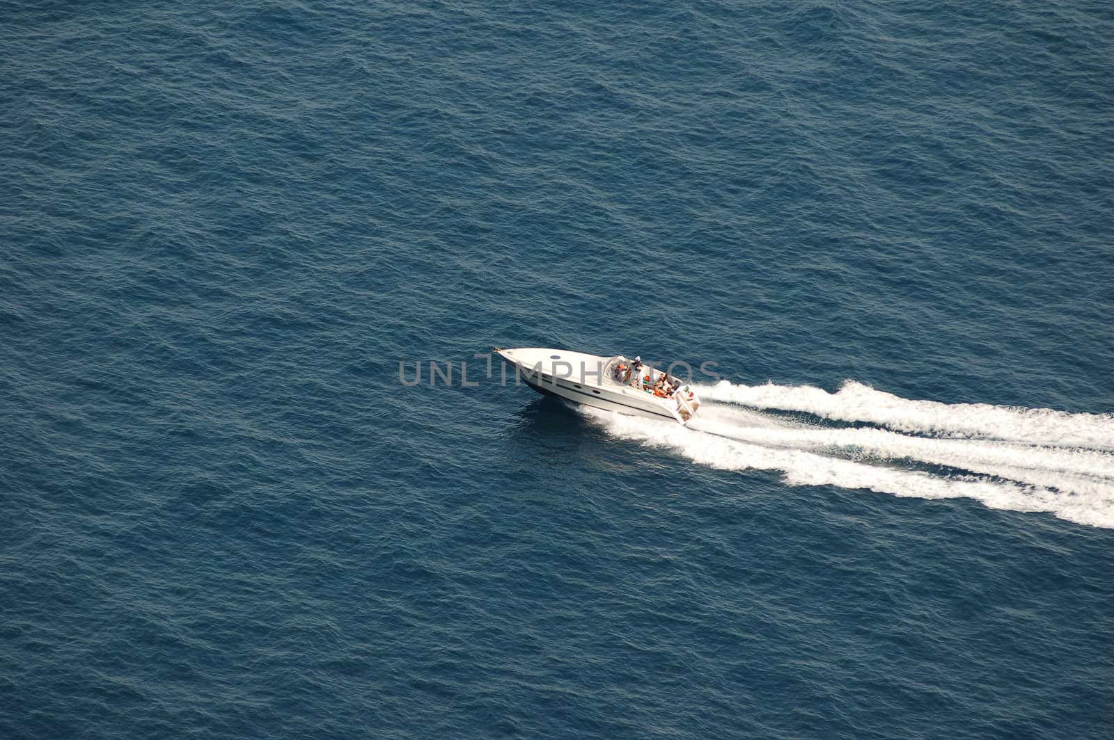 boat on the sea