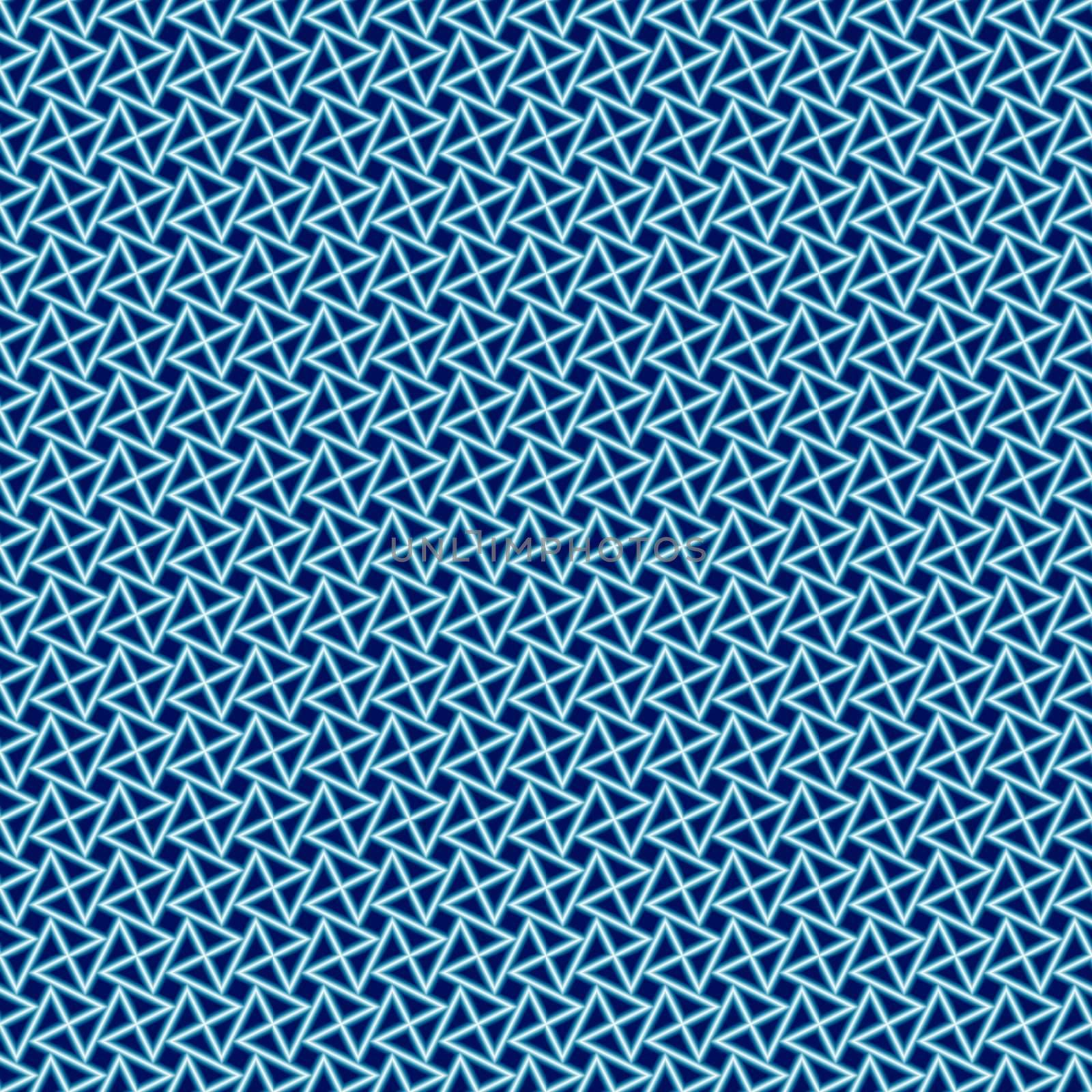 seamless texture of continuous light blue lines on dark background