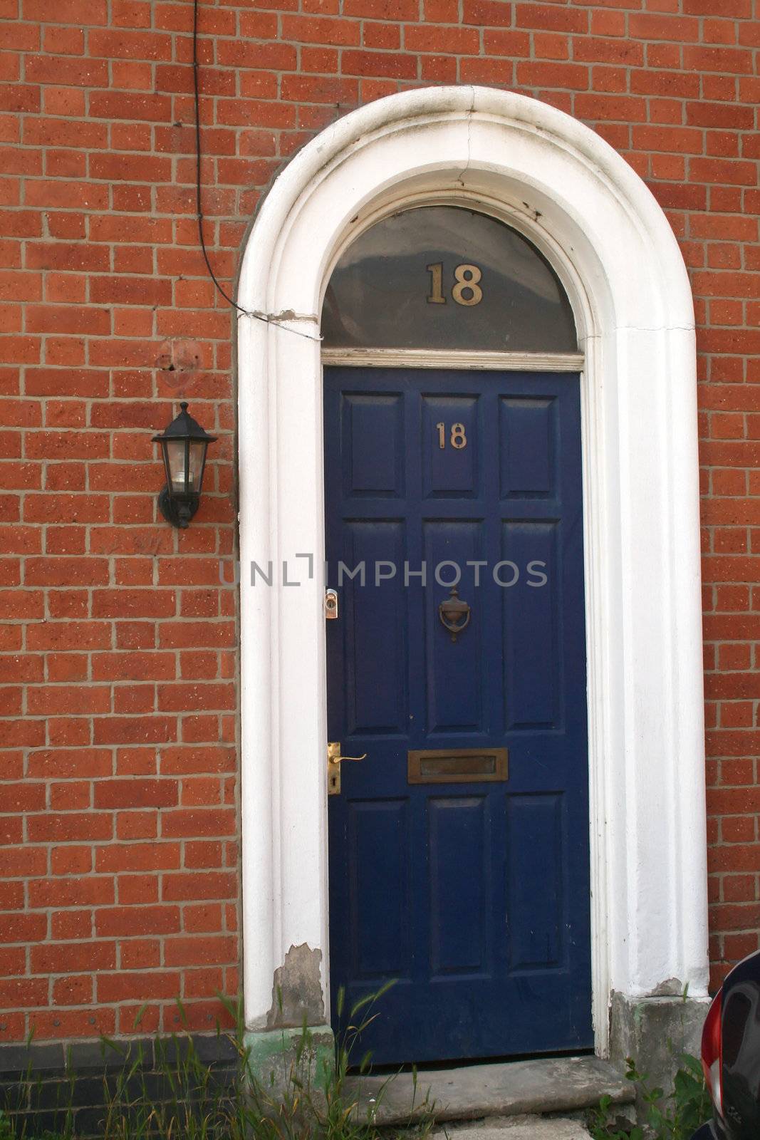 arched doorway by leafy