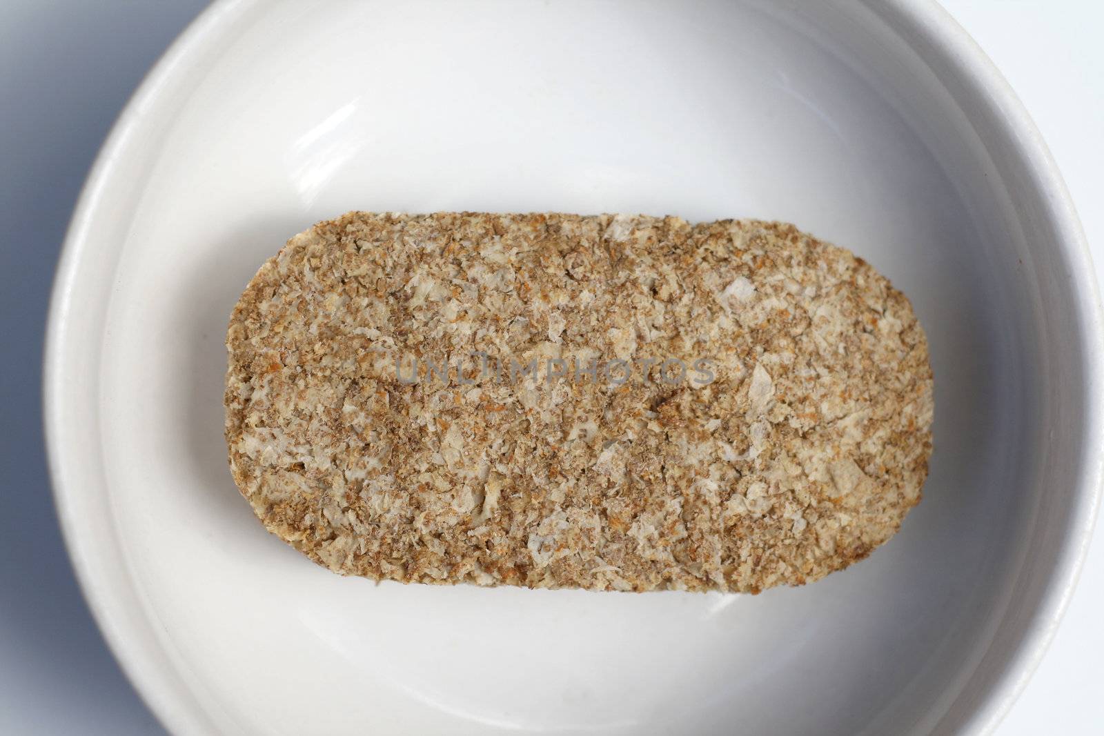 one portion of wheat biscuit cereal