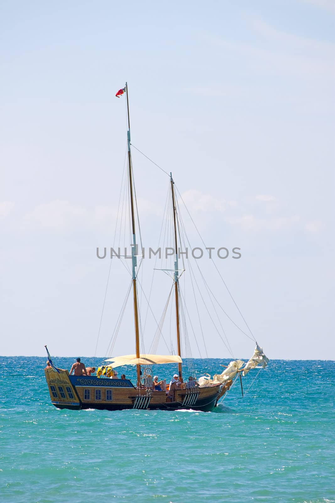 sailboat by zhannaprokopeva