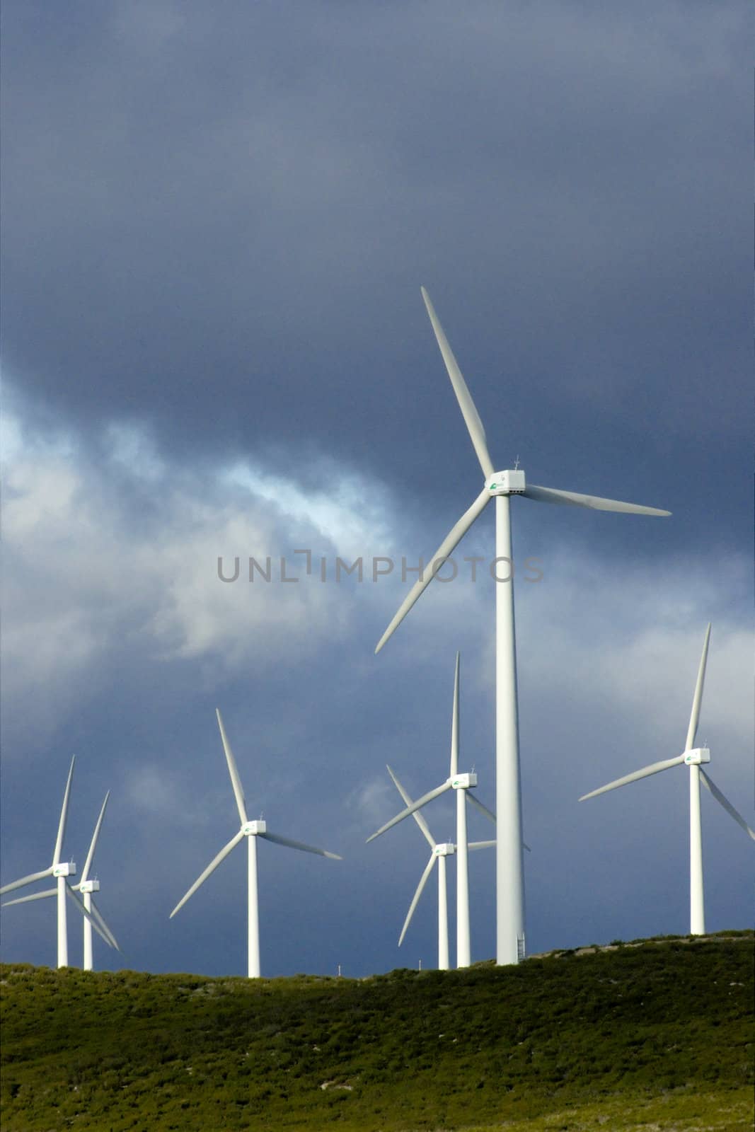 Power wIndmills at Portugal's Northern mountains