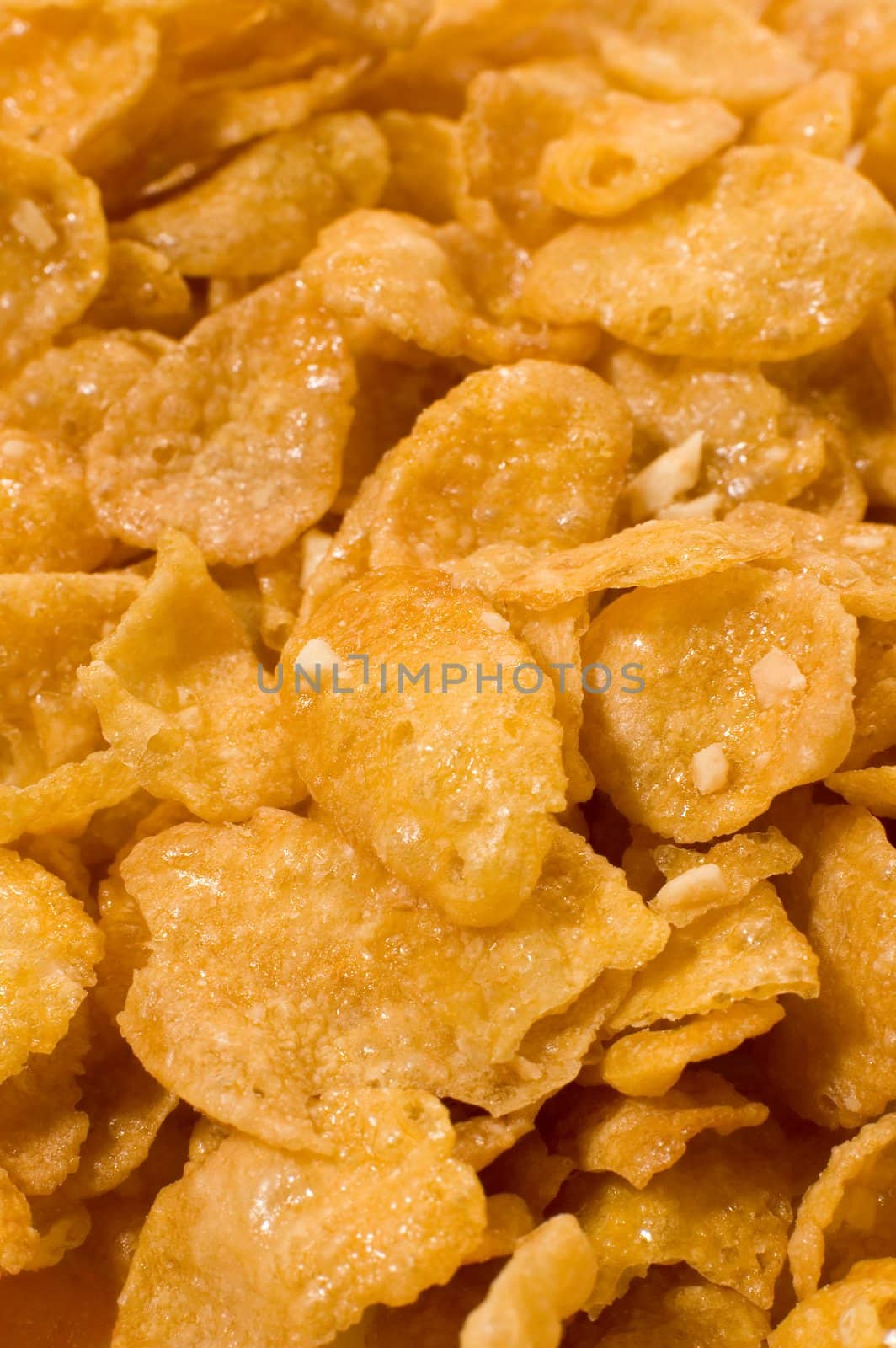 corn flakes detail photo, 