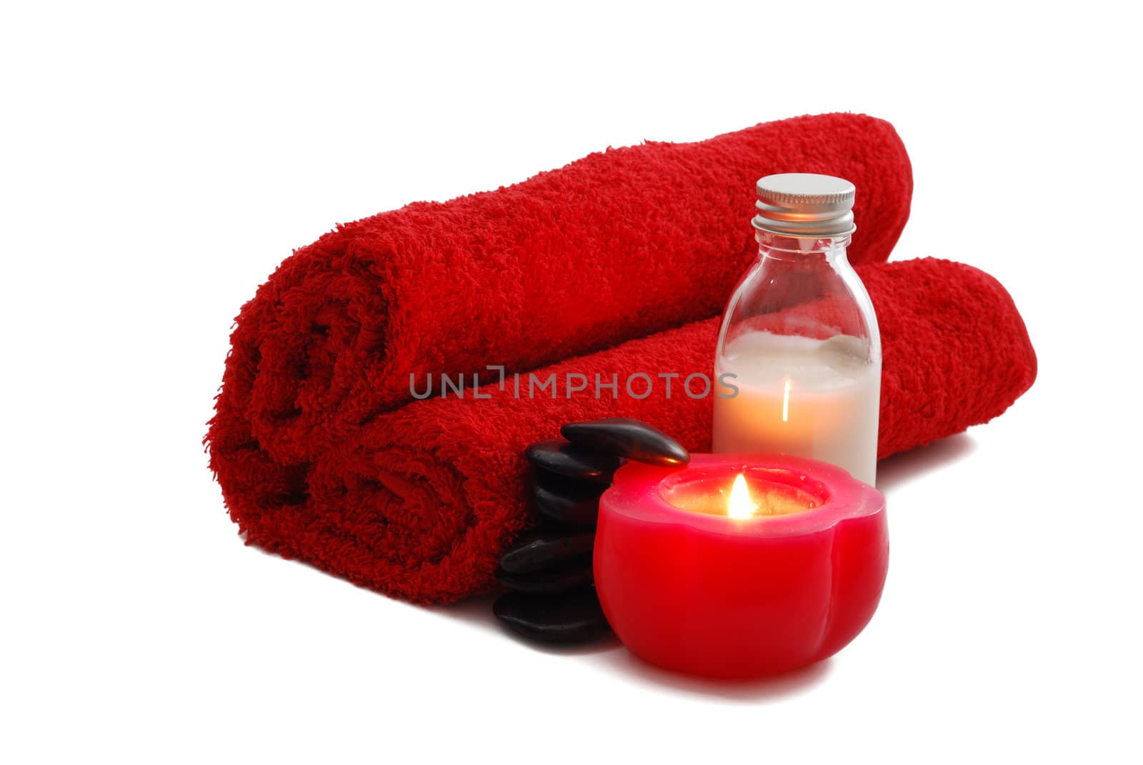 Romantic Valentine Day SPA set with candle by vadidak