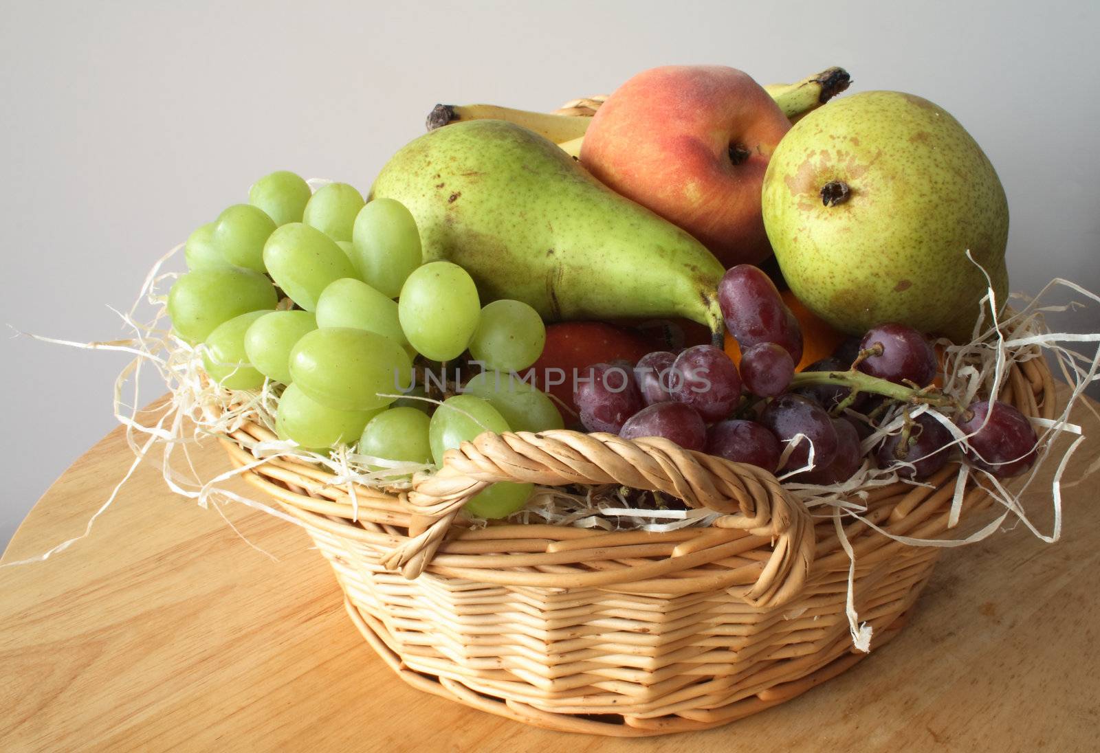 fresh fruit basket by leafy