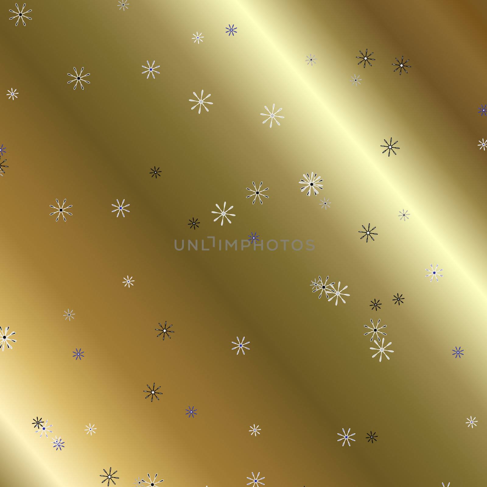 gold paper effect background by leafy