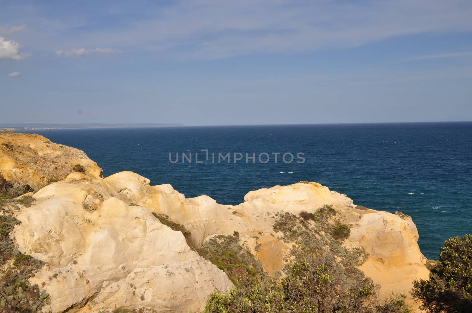 Great Ocean Road, Australia. Famous rock formations by dimkadimon