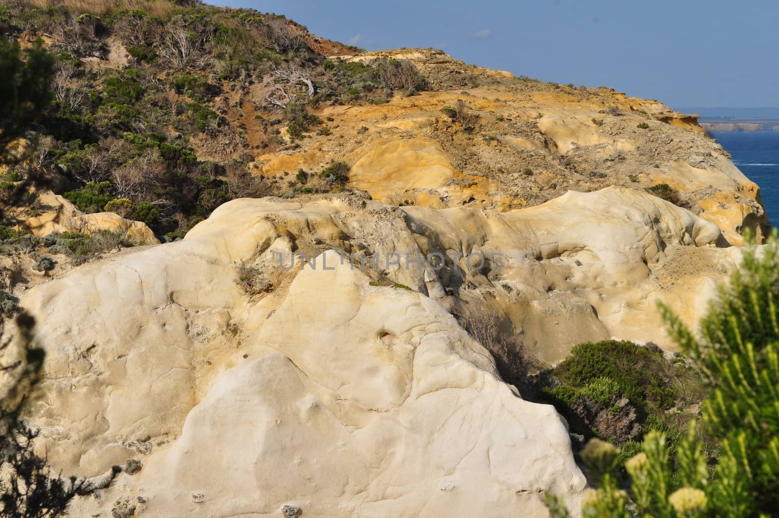 Great Ocean Road, Australia. Famous rock formations by dimkadimon
