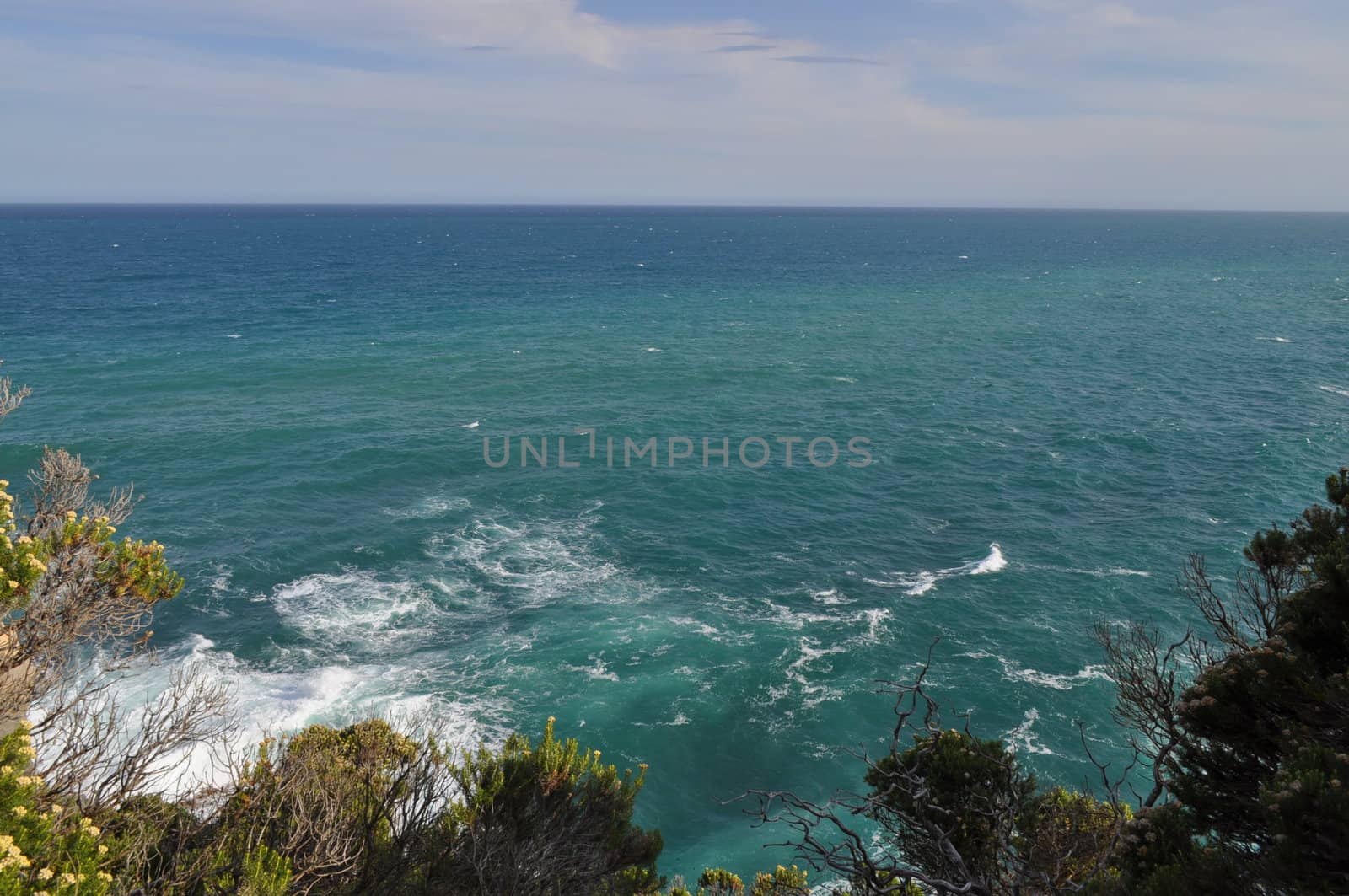 Beautiful Blue ocean water landscape. Australia by dimkadimon