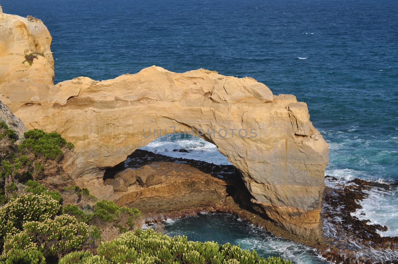 Stone arch.  Great Ocean Road, Australia by dimkadimon