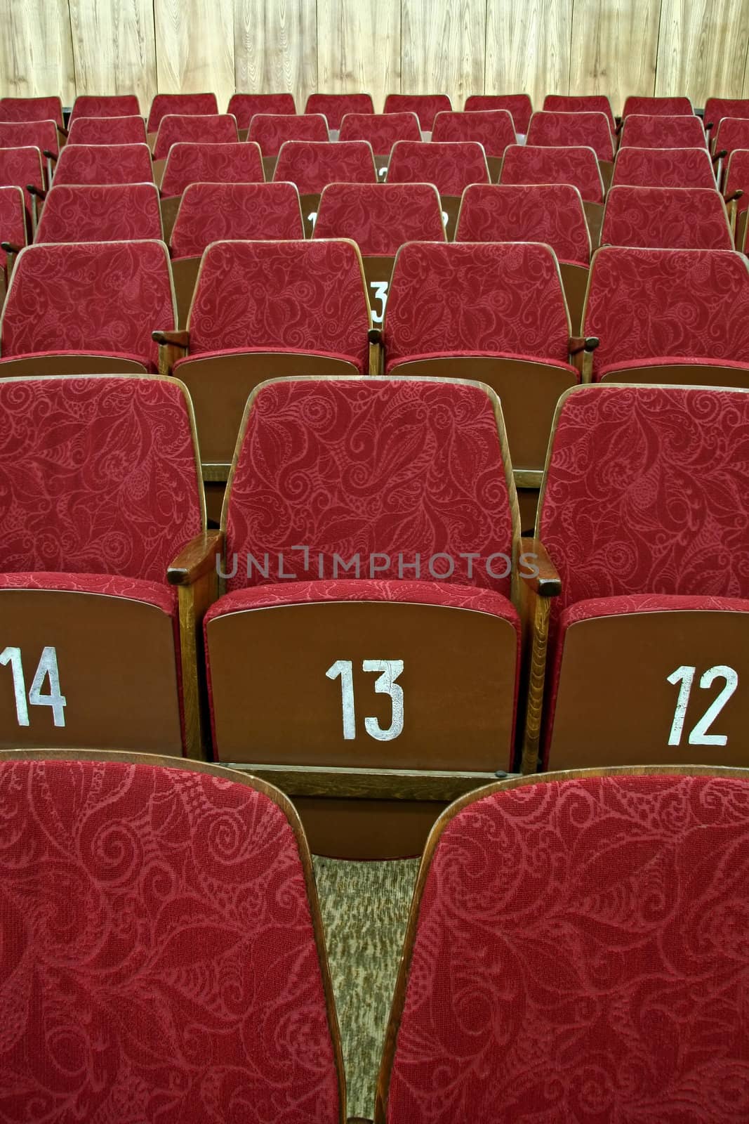 empty cinema seats by rorem