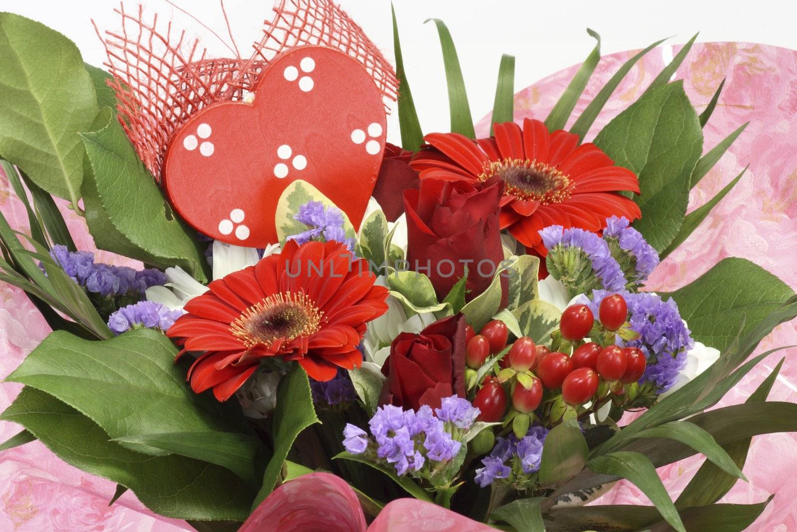 Flowers for valentines day by Teamarbeit