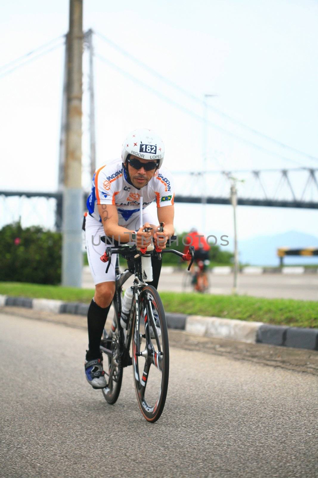 The triathlon IRONMAN competition held in Florianopolis - Santa Catarina - Brazil, on the 31th of may of 2009!