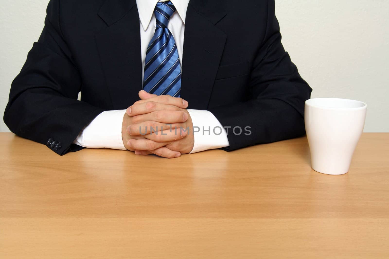Businessman in a meeting