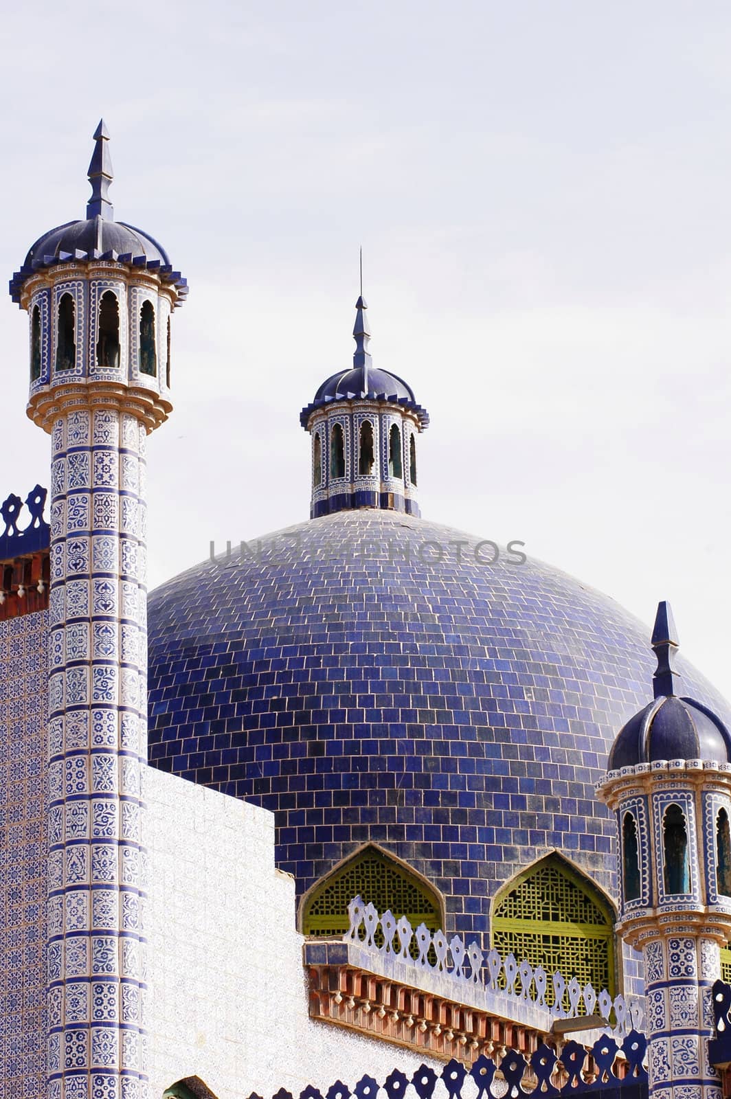 Landmark of a famous Islamic mosque in Sinkiang China