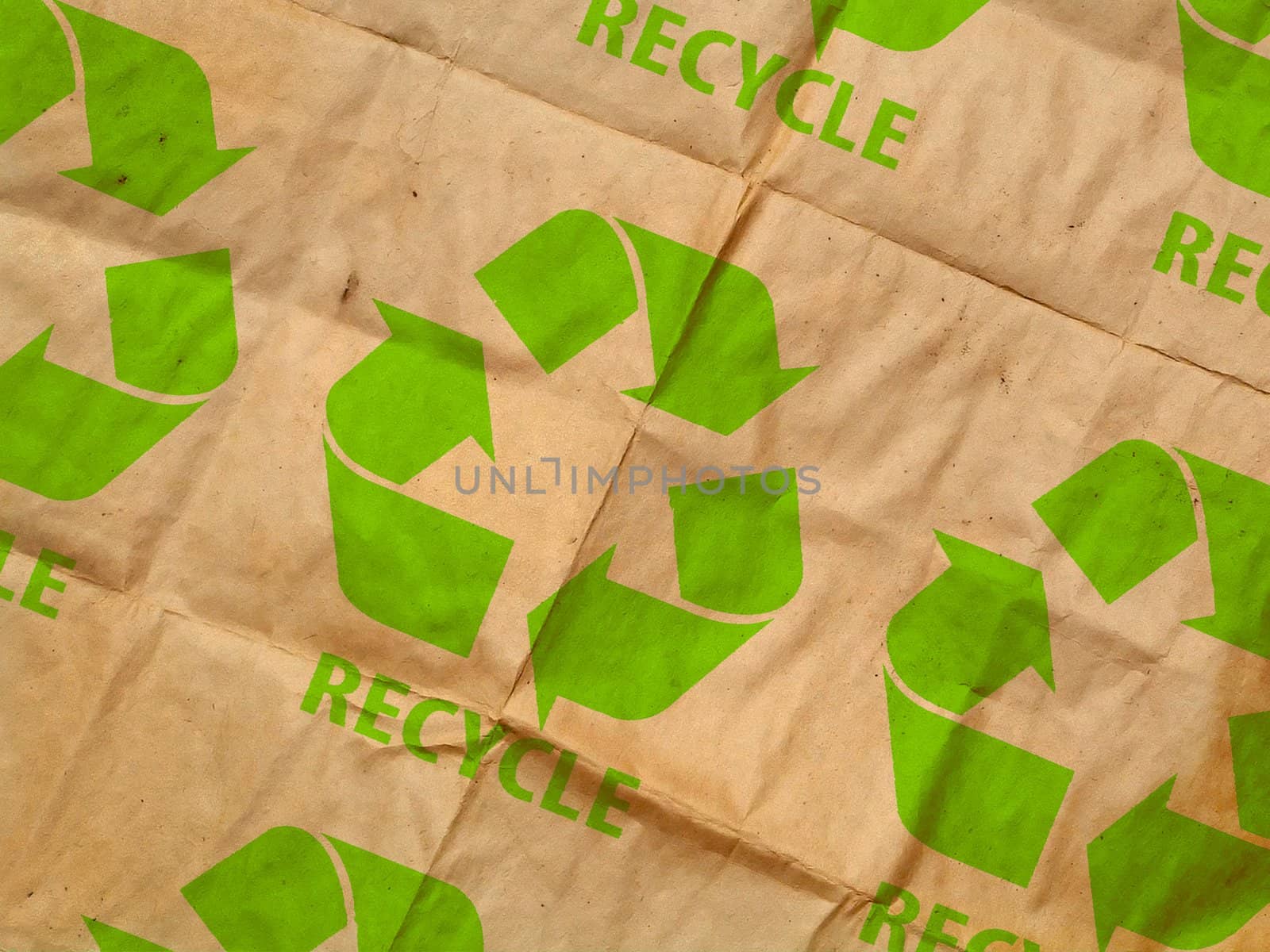 Image evidently showing on necessity of recycling and processing of paper waste.
