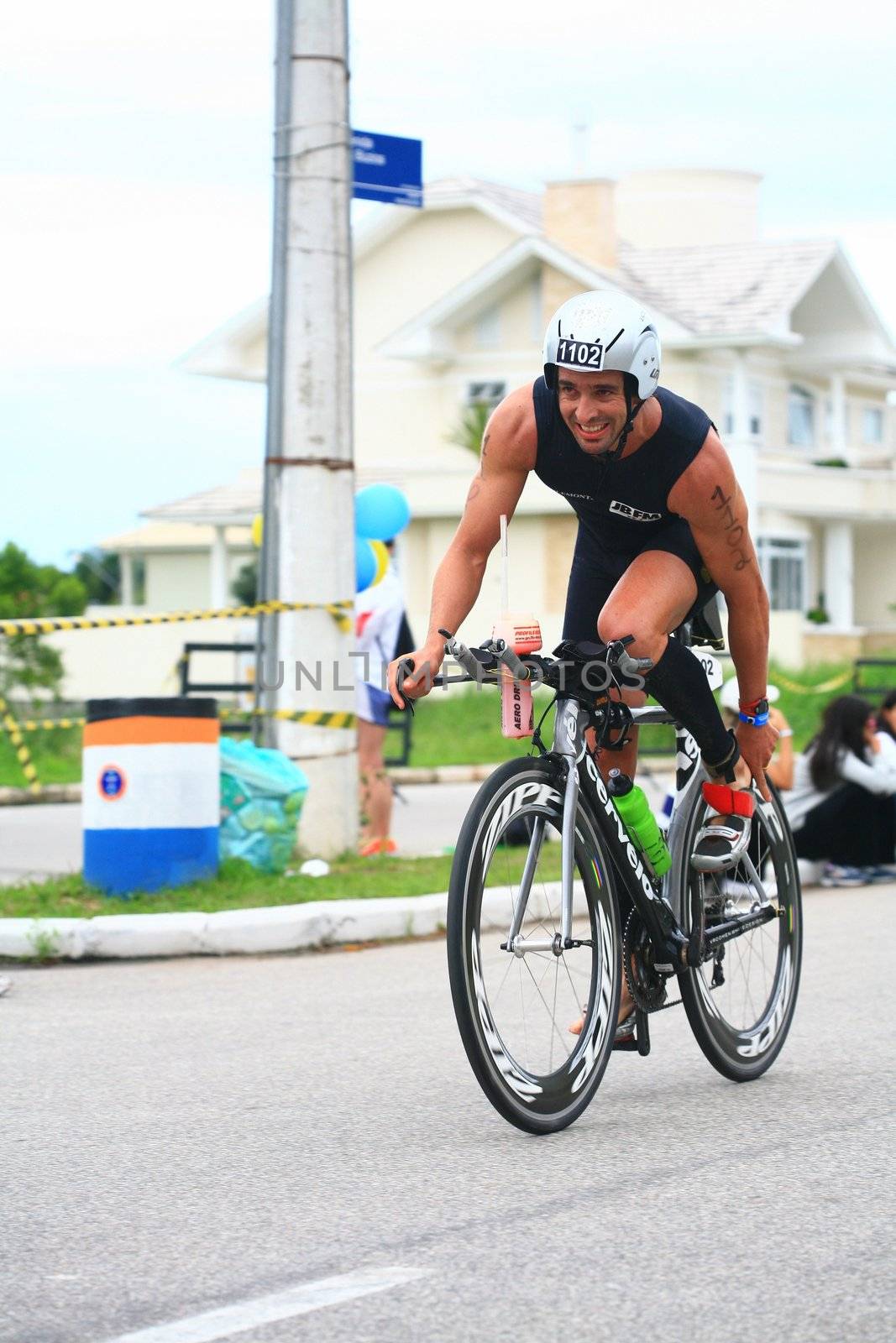 The triathlon IRONMAN competition held in Florianopolis - Santa Catarina - Brazil, on the 31th of may of 2009!
