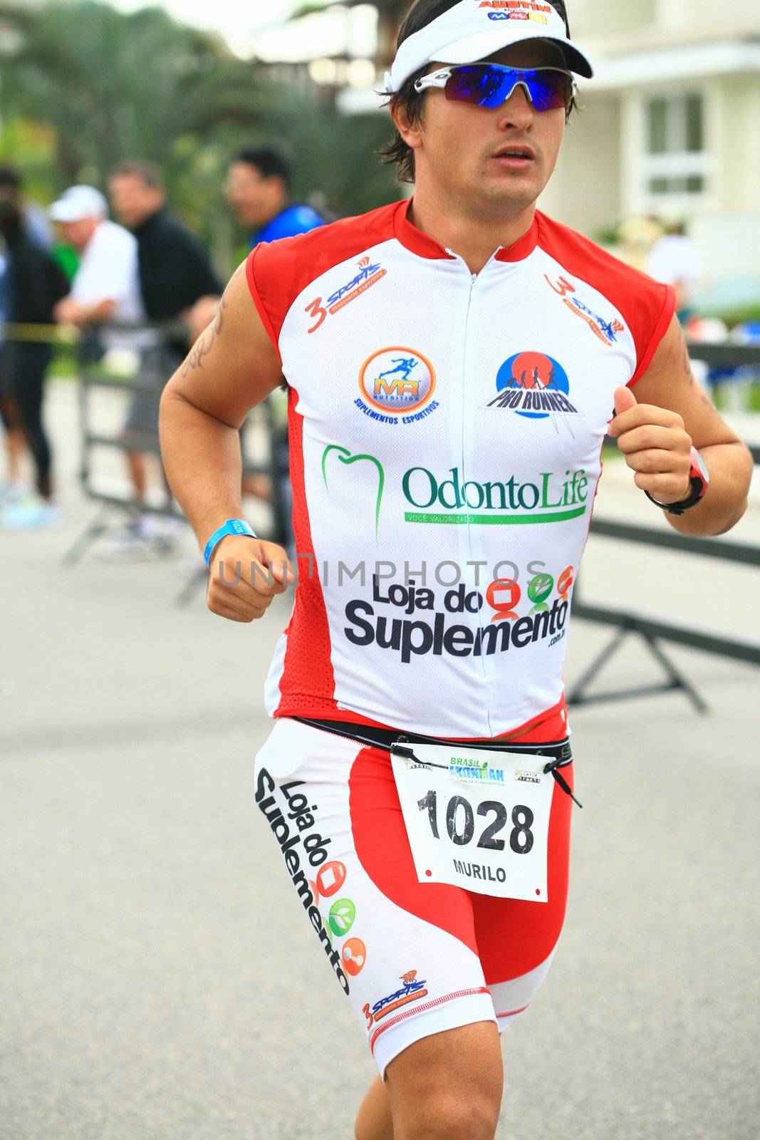 The triathlon IRONMAN competition held in Florianopolis - Santa Catarina - Brazil, on the 31th of may of 2009!