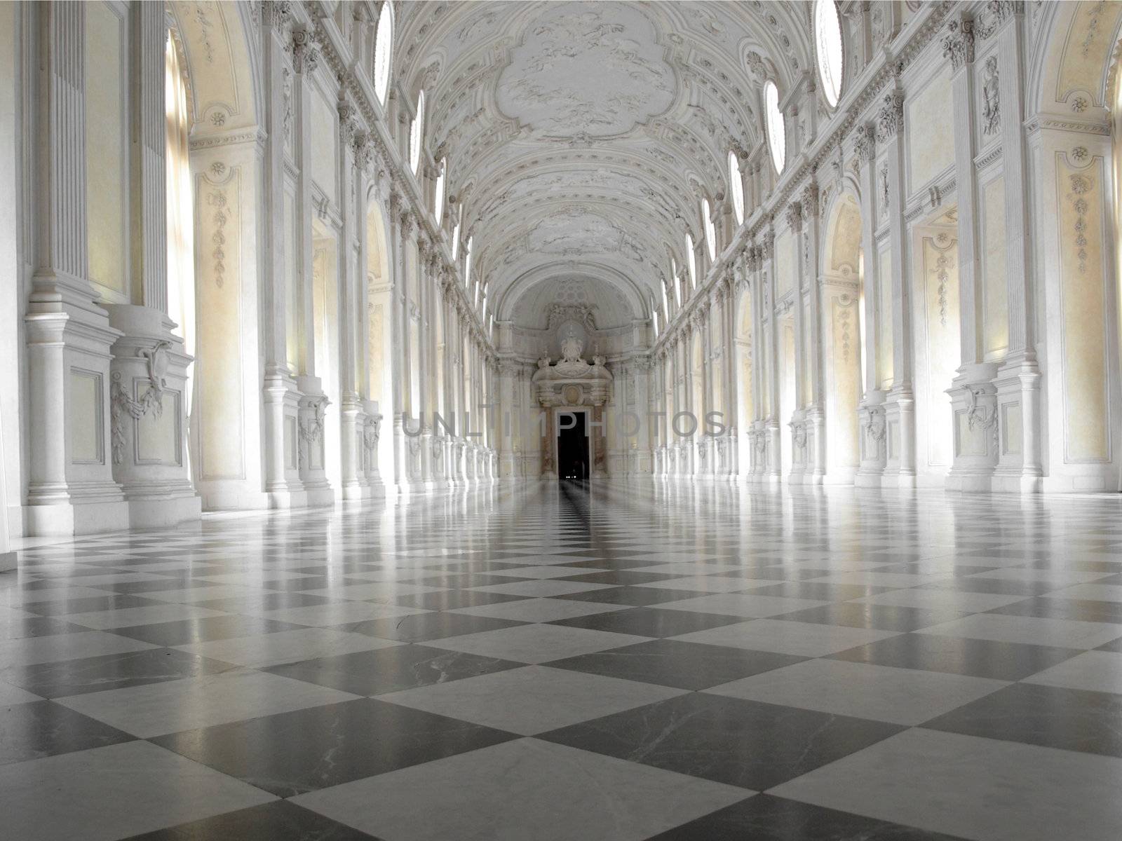Galleria di Diana at Reggia di Venaria, near Turin