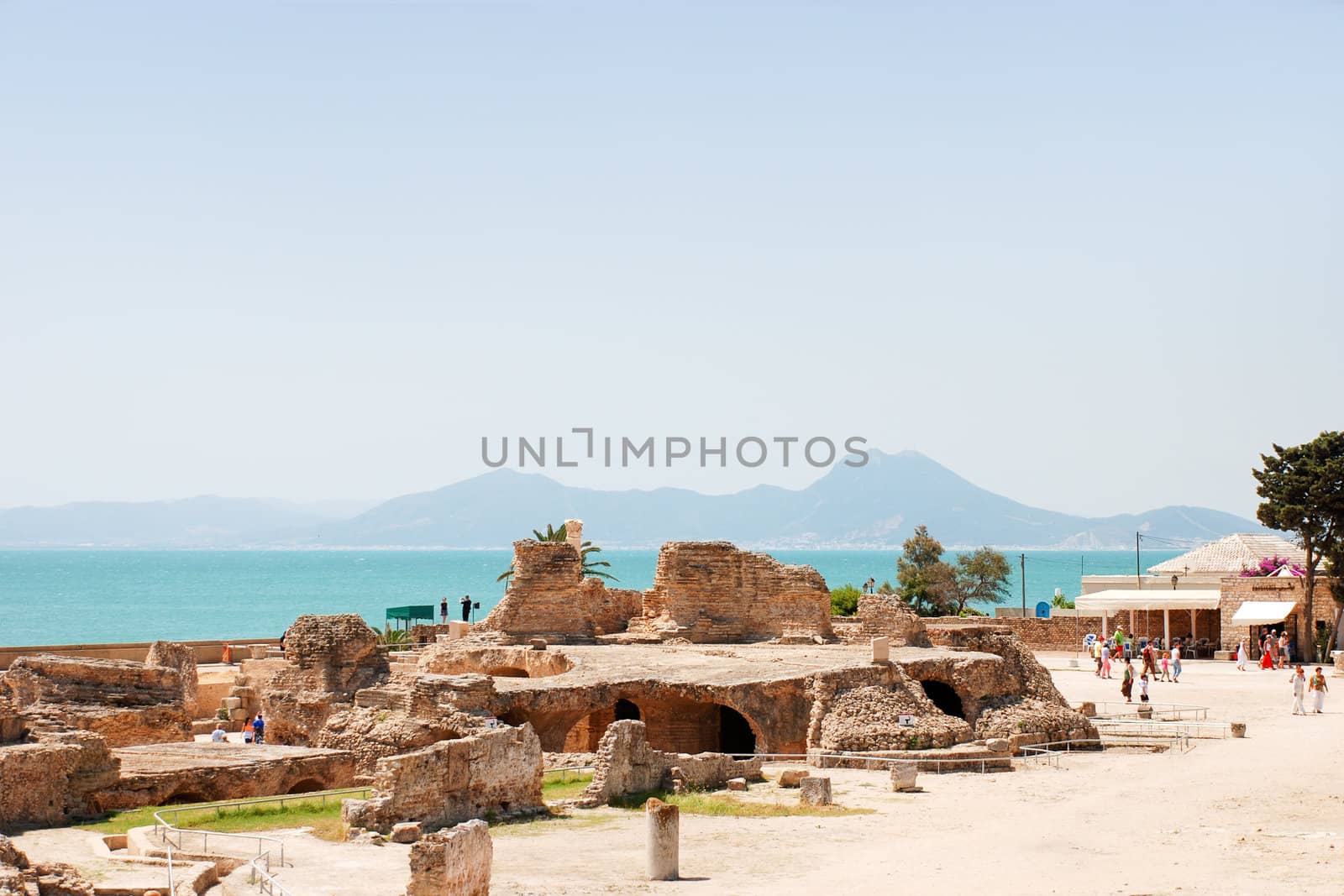 Ruins of the Carthage, Tunisia by y_serge