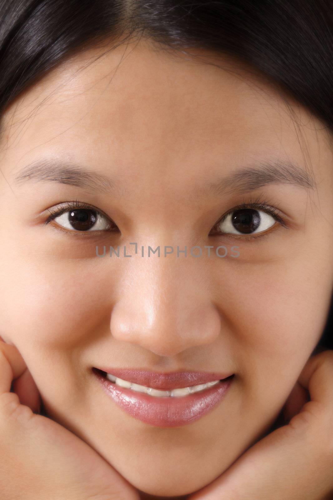 Close-up of a woman face