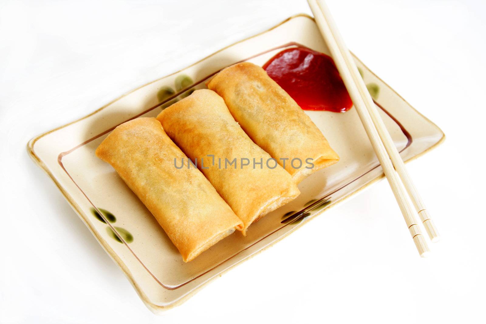 Egg rolls by aremafoto