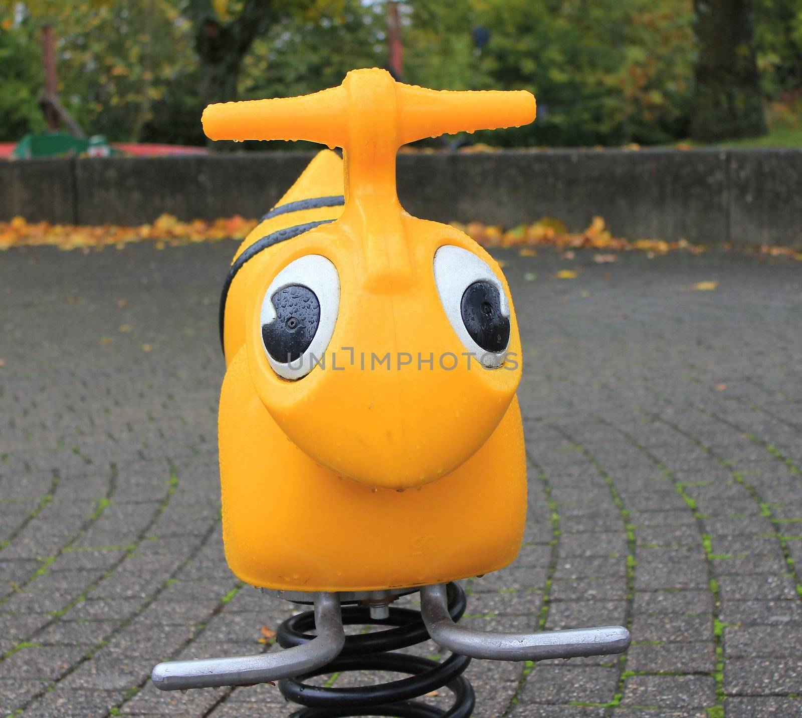 childrens playground yellow