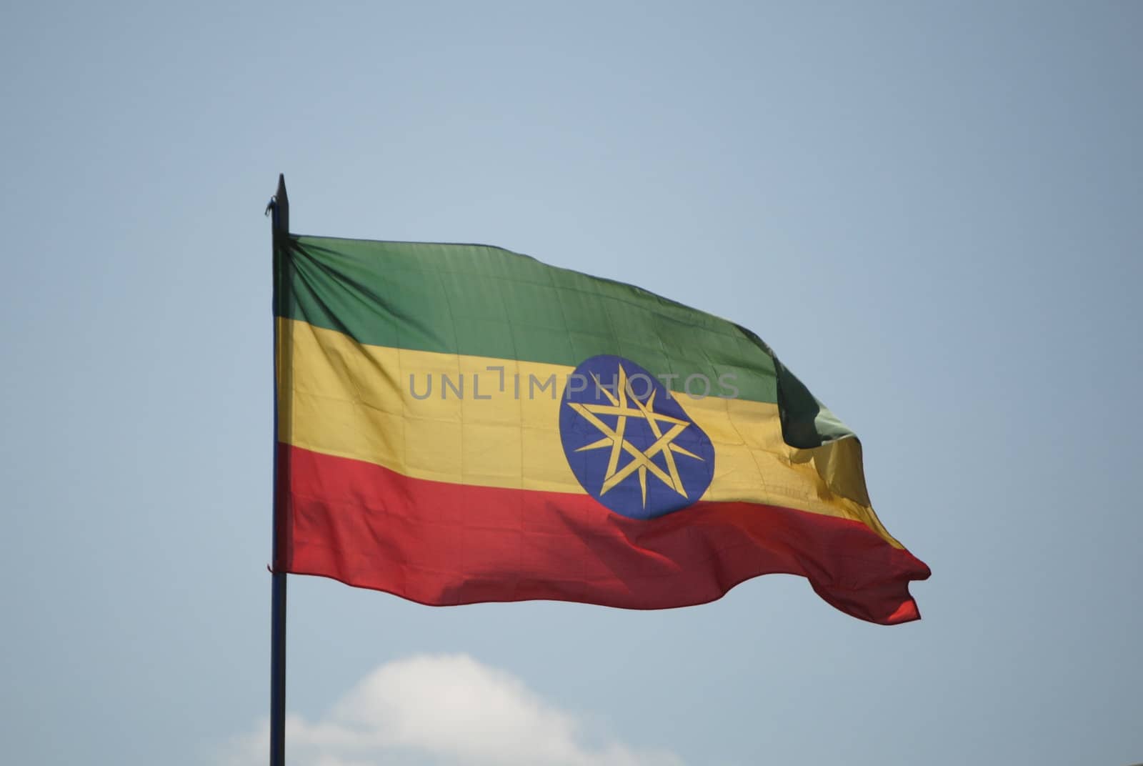 ethiopian flag by viviolsen