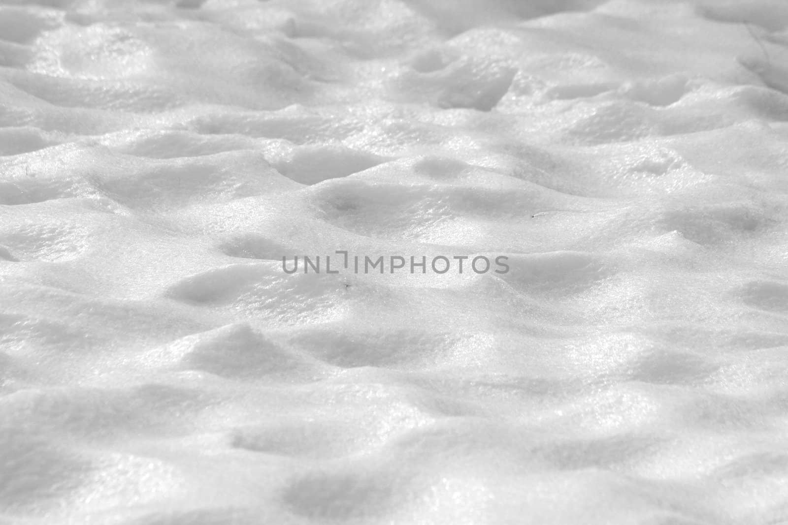 A Snow covered ground background