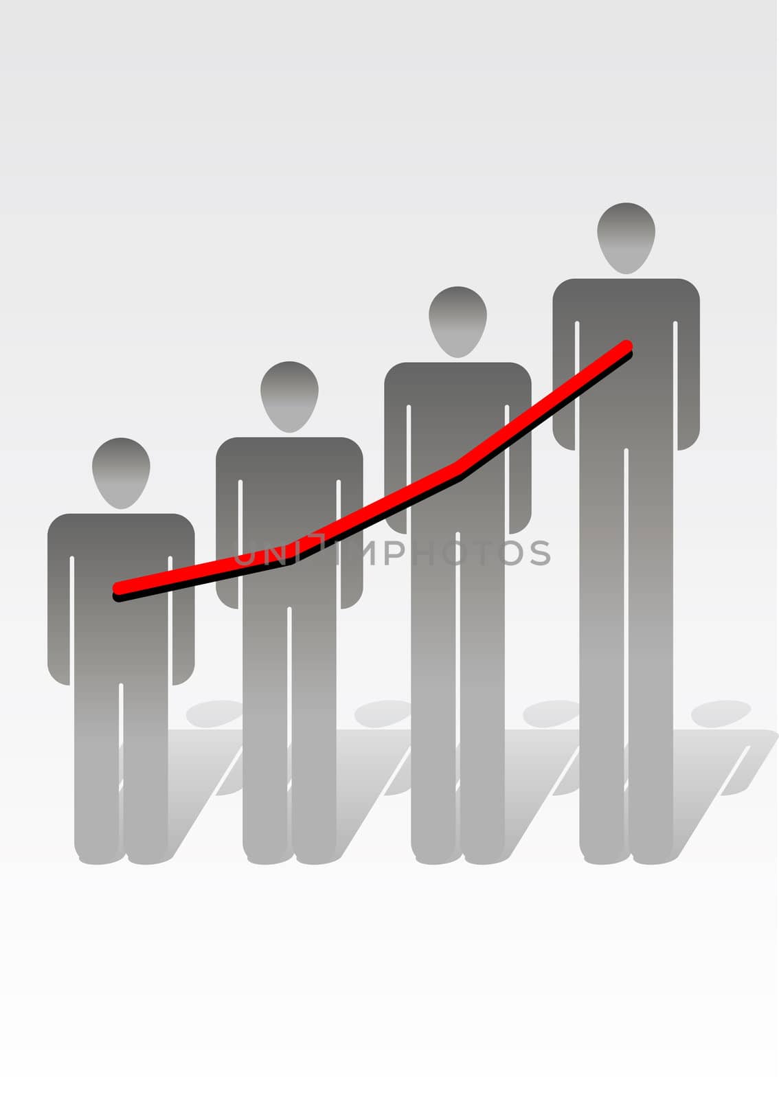 Man Icon Series - Graphic Chart
