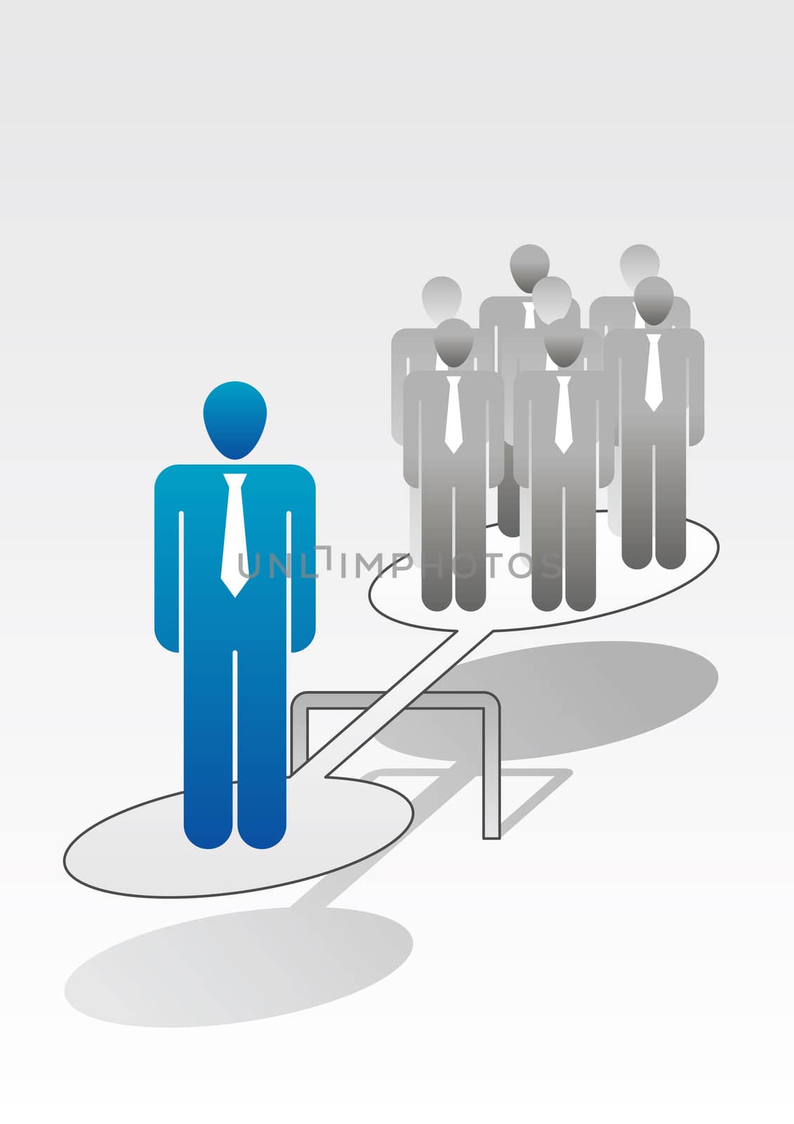 Business Illustration - Uman resource