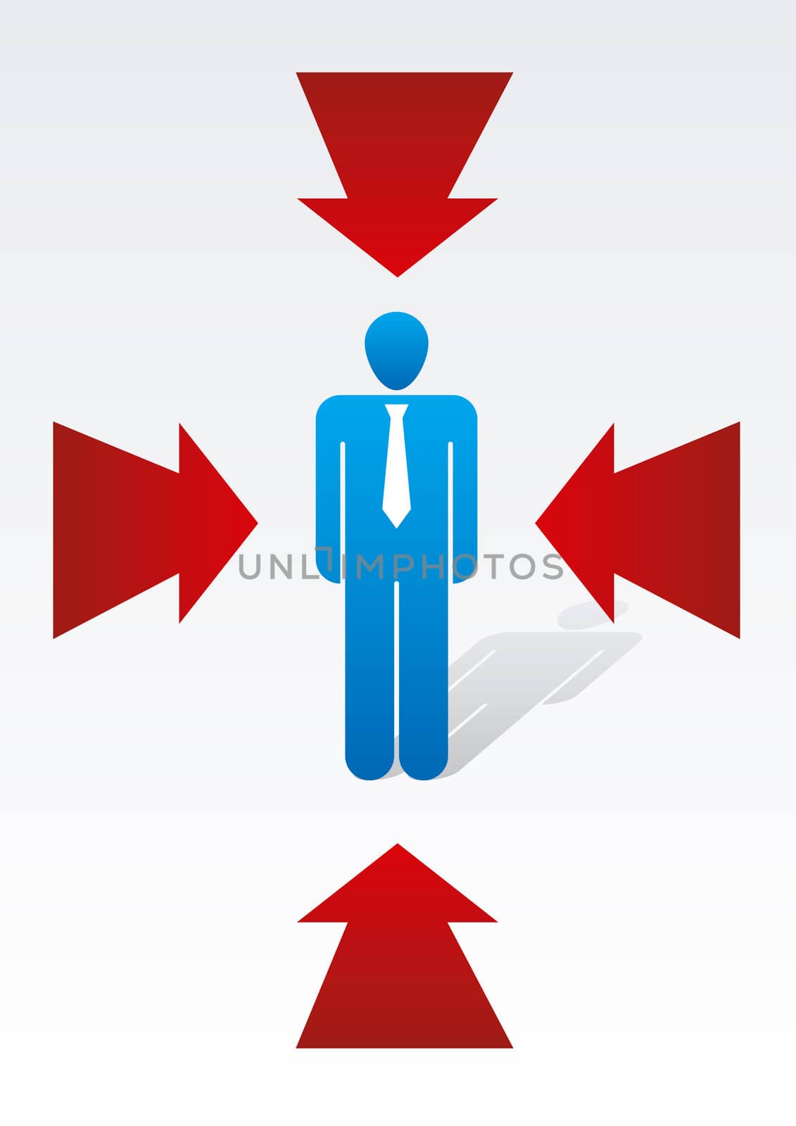 Business Illustration - Symbol Man Select