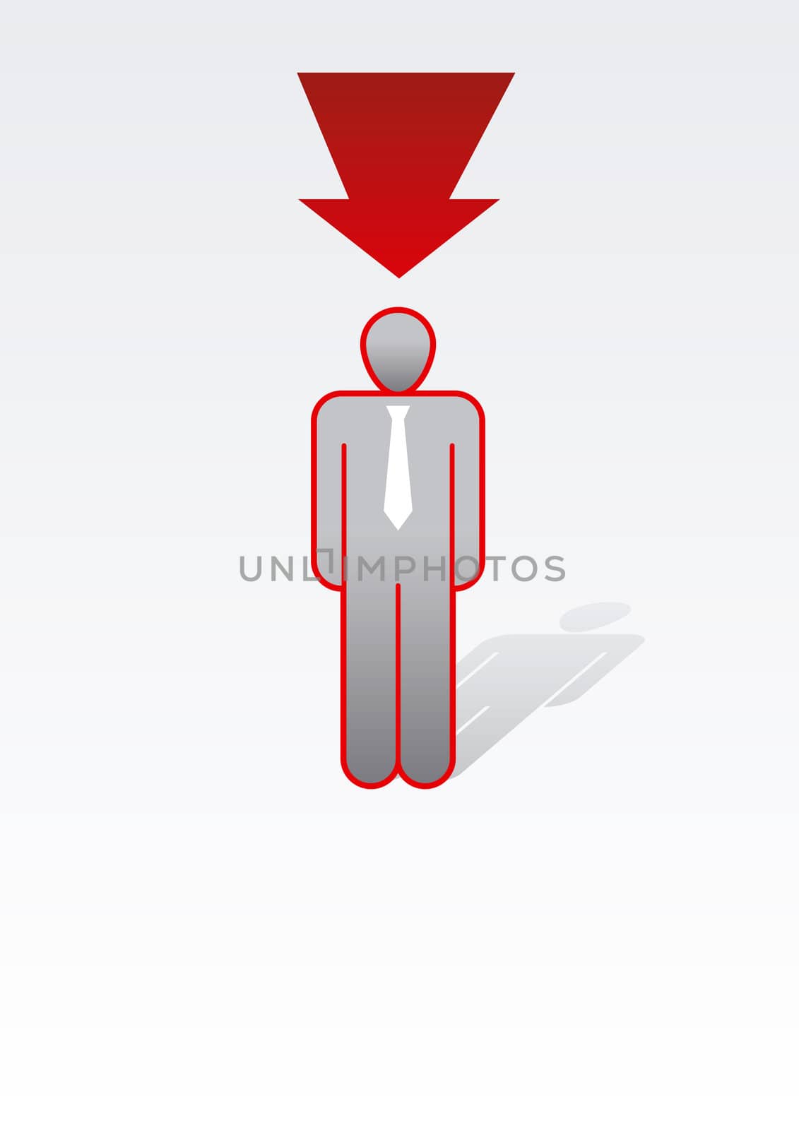 Business Illustration - Symbol Man Select