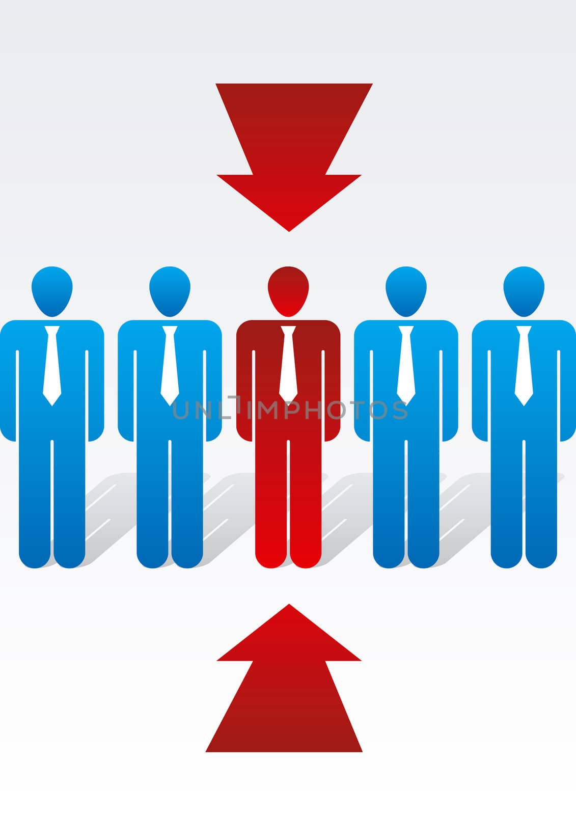 Line of men - Business Series - Man Select