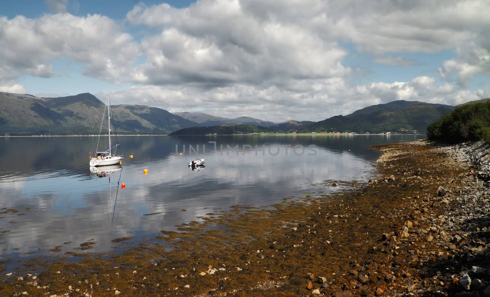 Loch Linnhe is a sea loch that reaches over nine miles inland in Argyle and Bute, Scotland.