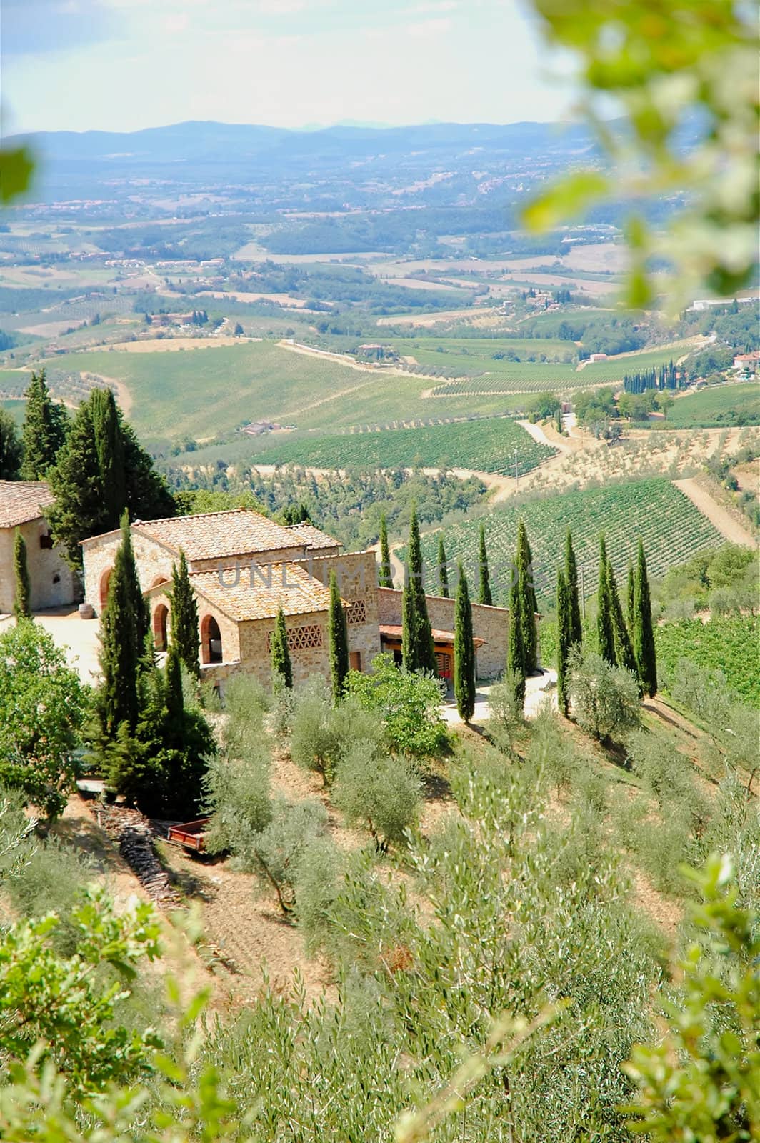 Winery at Chianti region