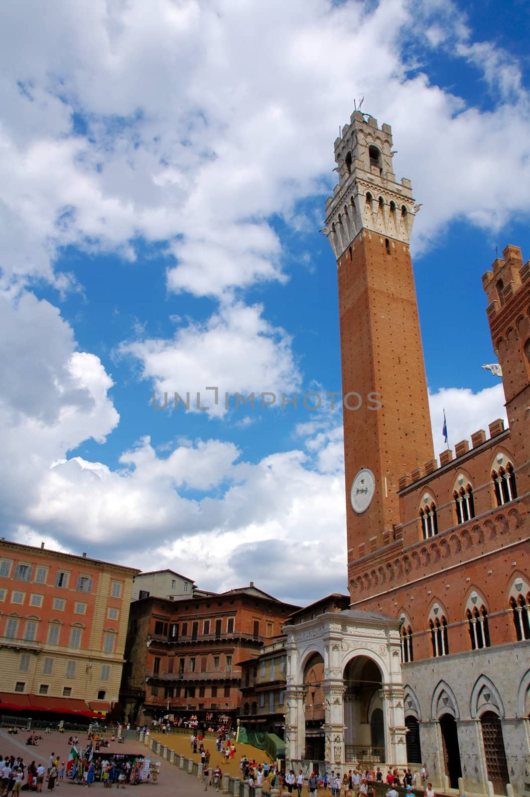 View of Siena's main square