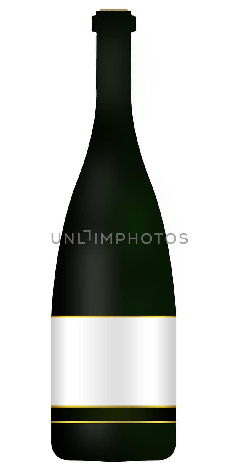 champagne bottle