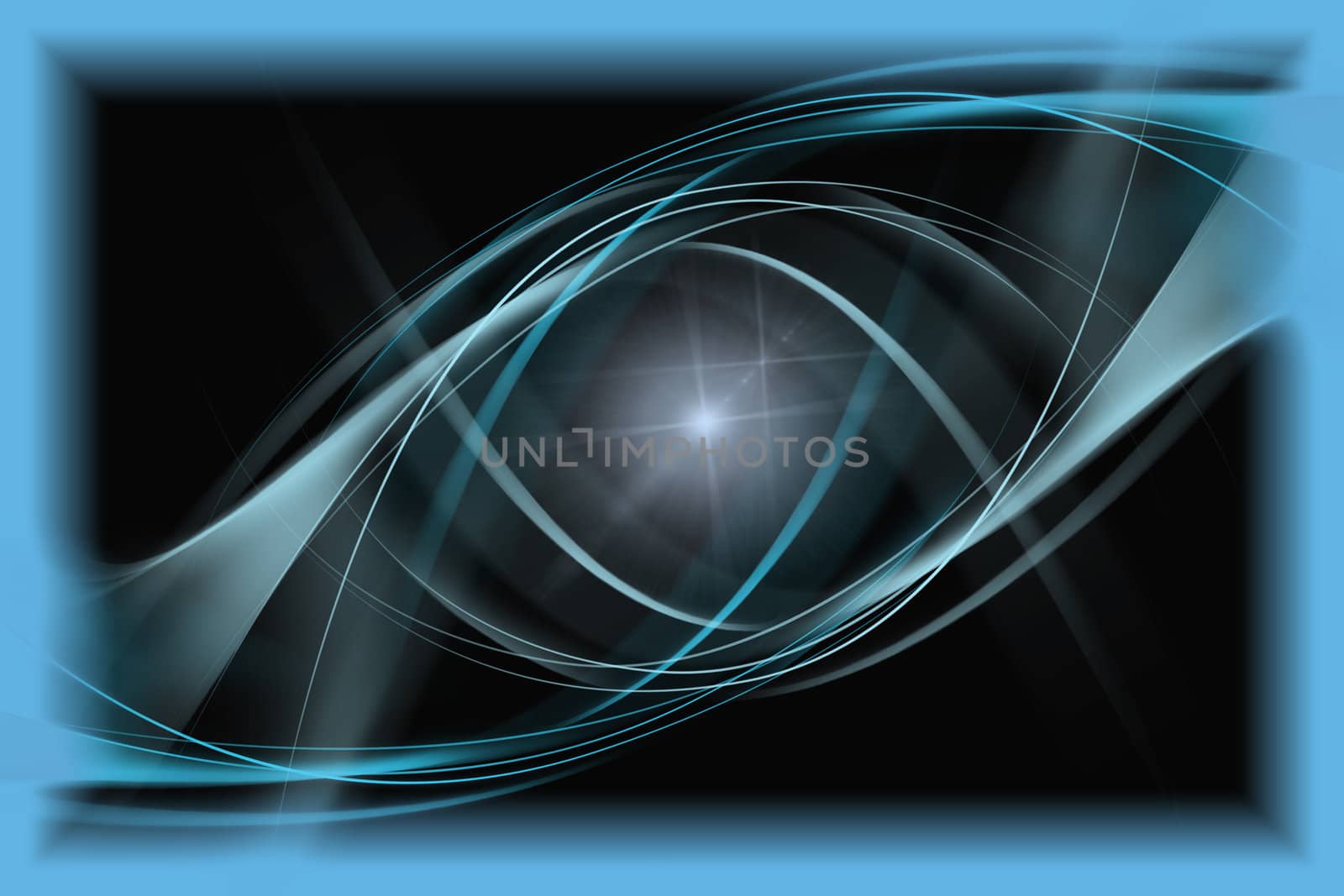 Modern abstract background of blue
